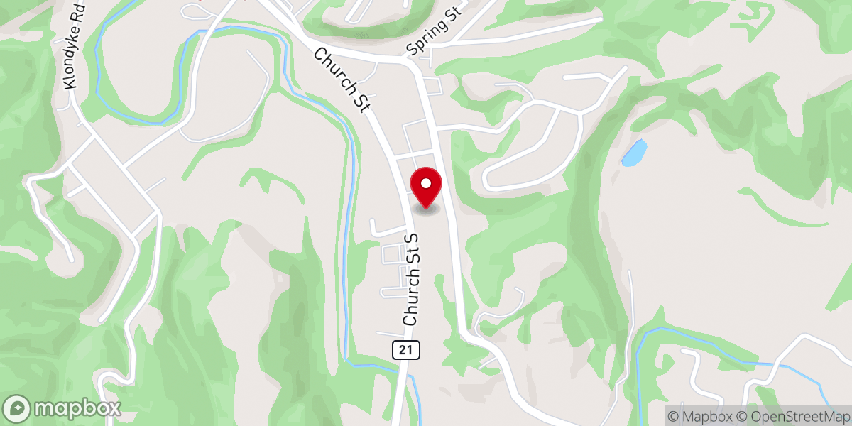 Map showing location of Country Roads Trading