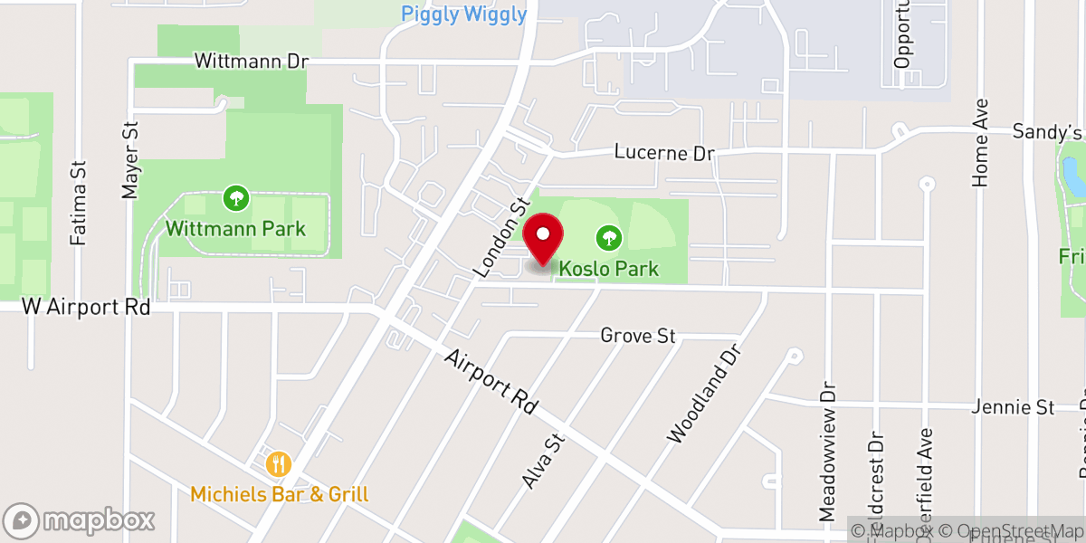 Map showing location of Servant Care International
