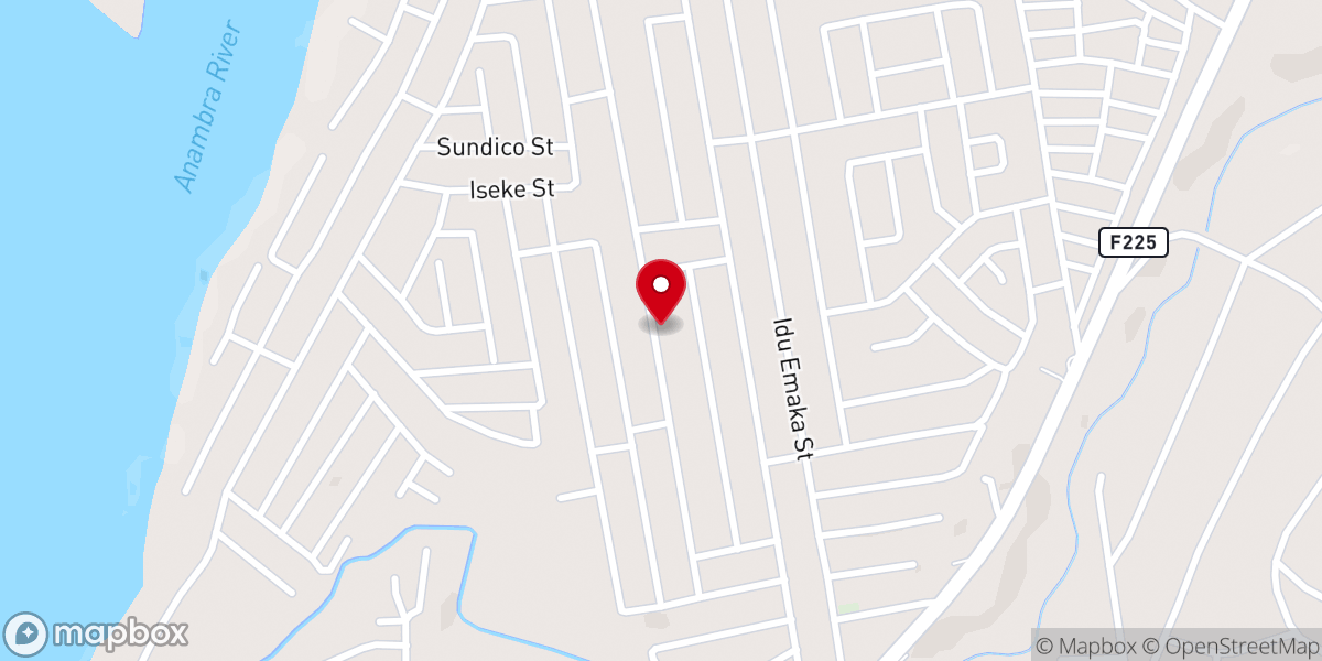 Map showing location of RCCG HIS GRACE MEGA PARISH