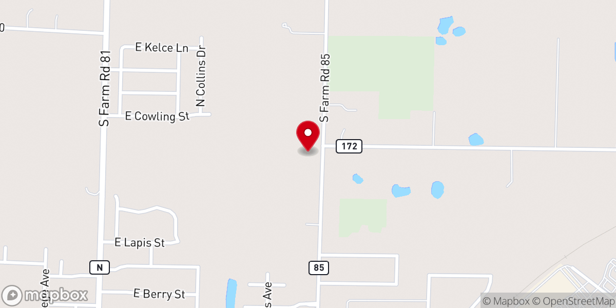 Map showing location of New Horizon's Seventh-Day Adventist Church
