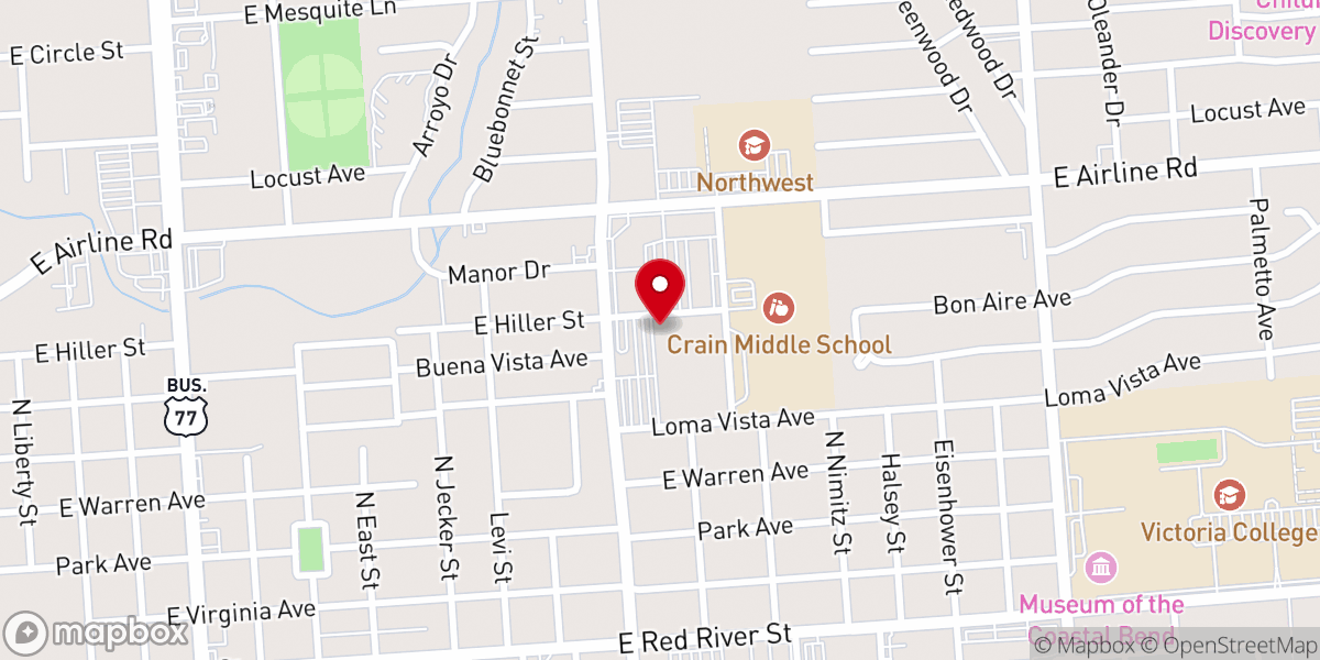 Map showing location of Kingdom Church of Victoria