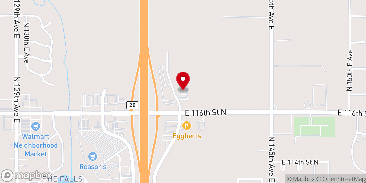 Map showing location of DestinyLife Church