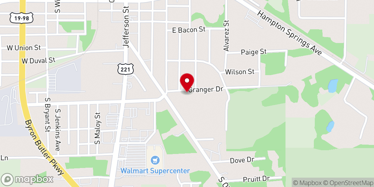 Map showing location of God’s house of prayer