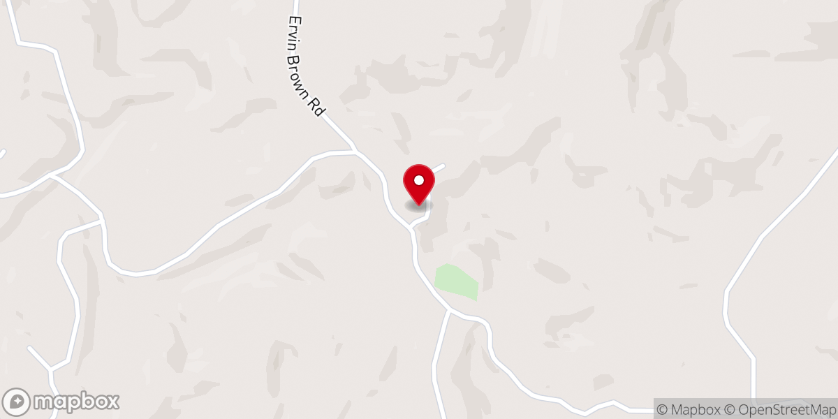 Map showing location of Pleasant Ridge Missionary BaptistChurch