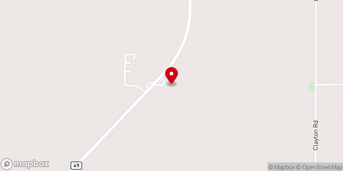 Map showing location of Wren Church