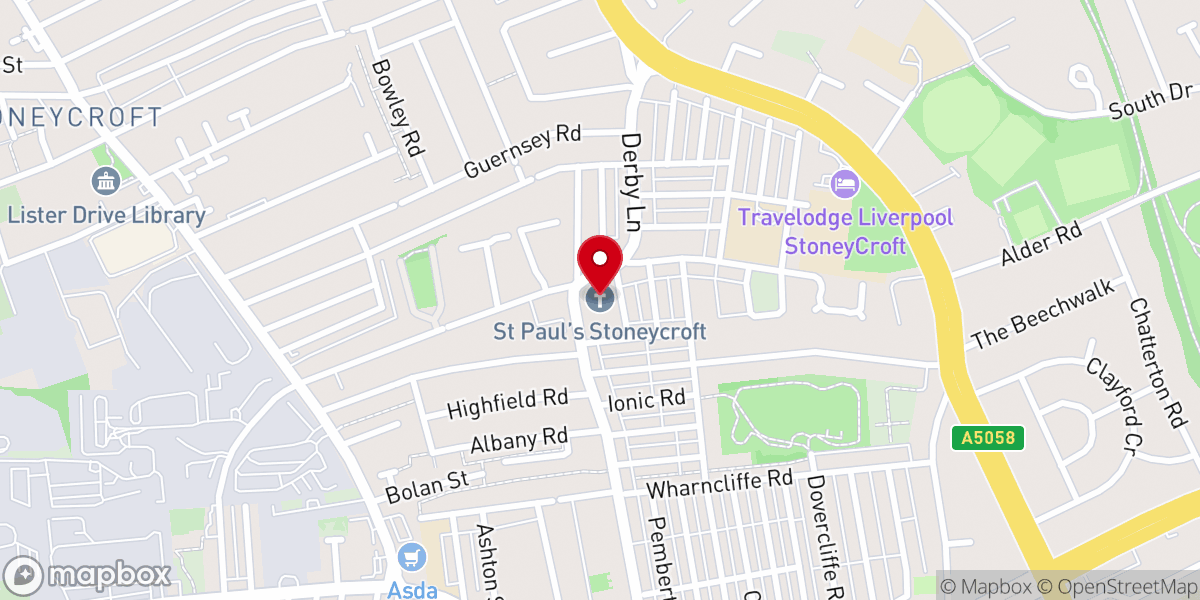 Map showing location of St. Mary & St. Cyril's Coptic Orthodox Church