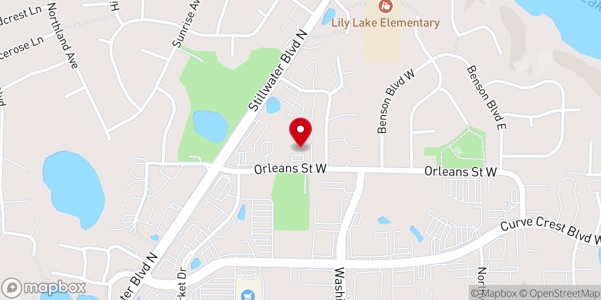 Map showing location of Maplewood church of Christ