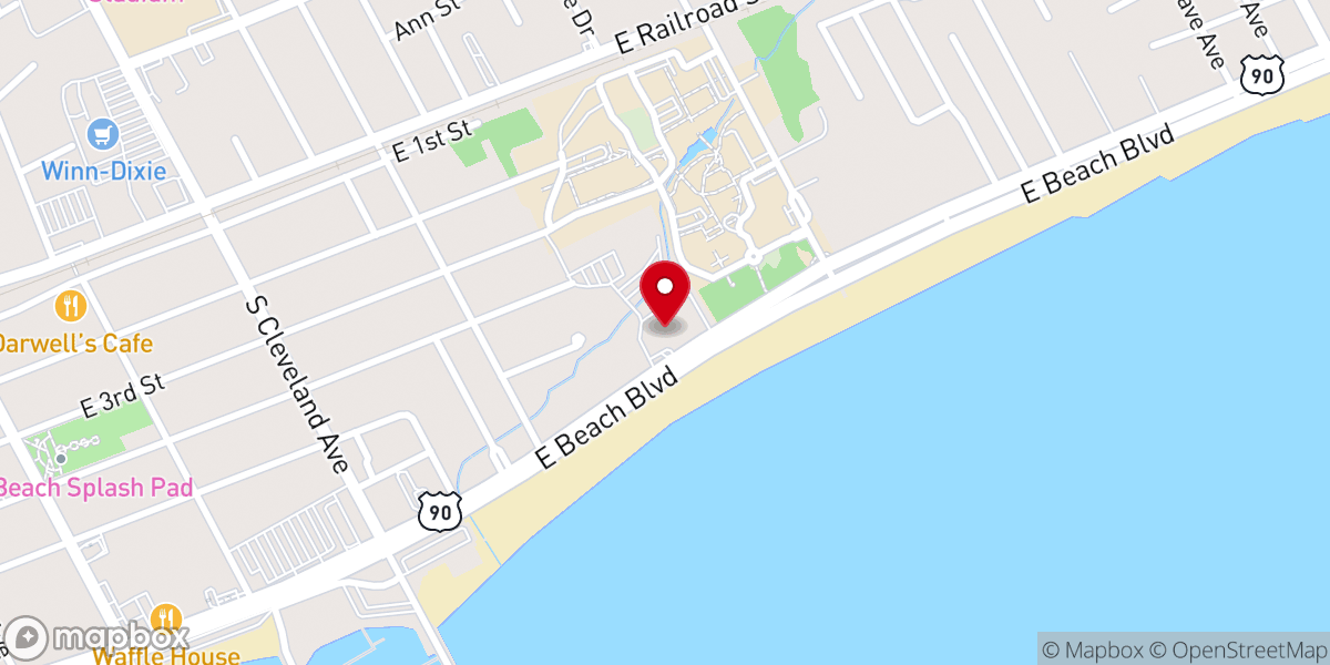 Map showing location of St Thomas the Apostle Catholic Church