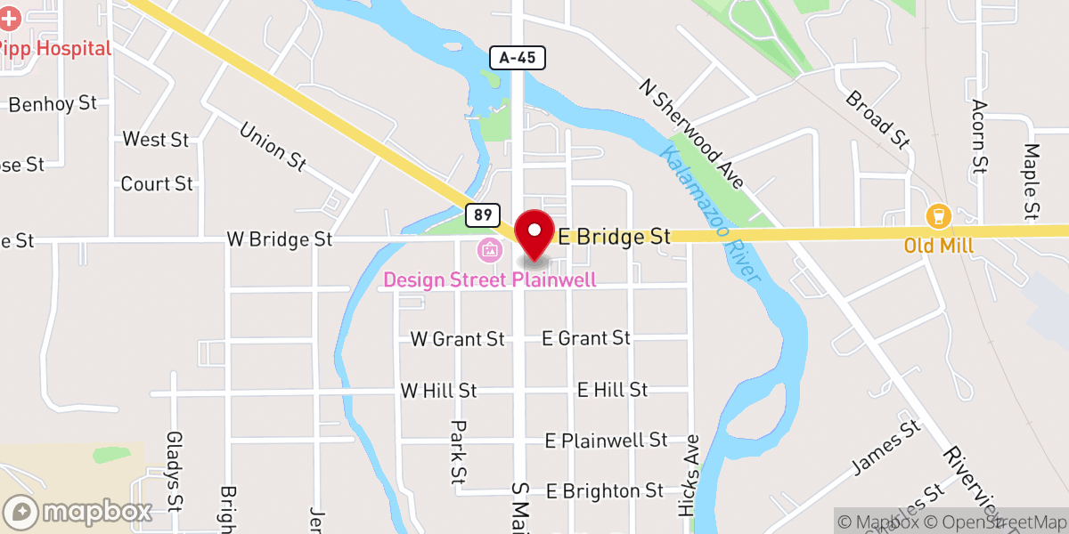Map showing location of Centro Familiar Casa de Dios Michigan