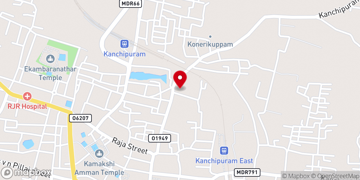 Map showing location of Immaculate Heart of Mary Church