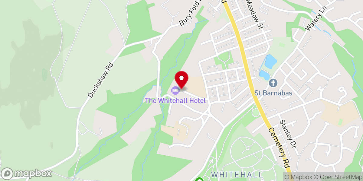 Map showing location of The Whitehall Hotel & Distillery