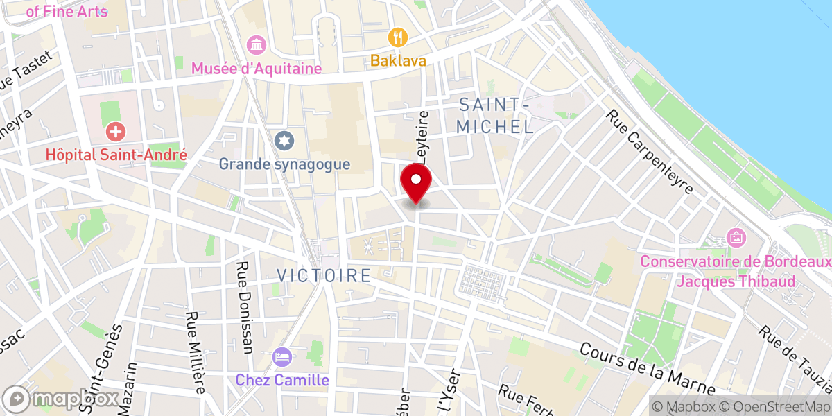 Map showing location of Peres Du Saint Esprit Congregation