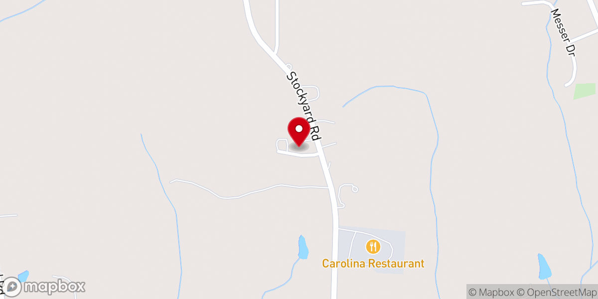 Map showing location of Unity Power House Church
