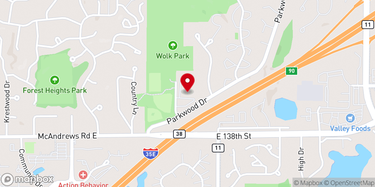 Map showing location of Dare to Believe Ministries