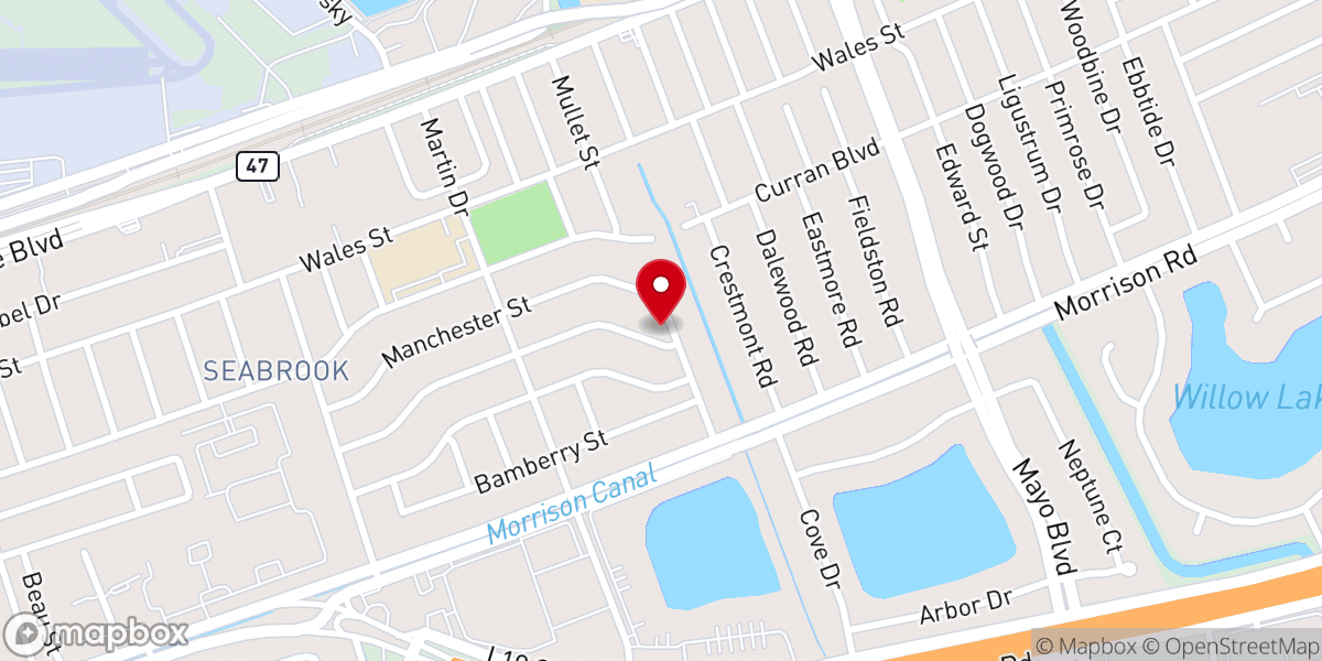 Map showing location of Plumber Elite of Metairie