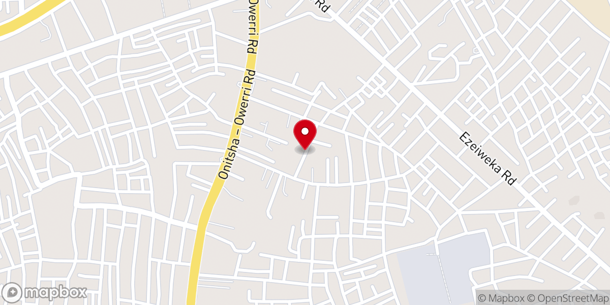 Map showing location of St. Joseph Catholic Church.