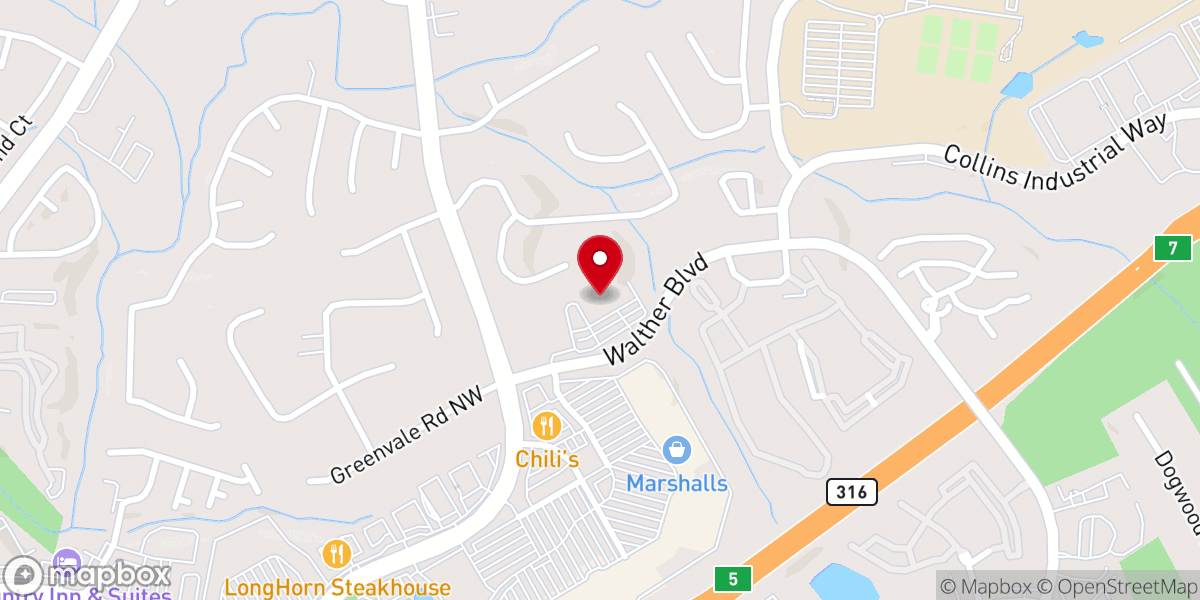 Map showing location of C3 Church Atlanta