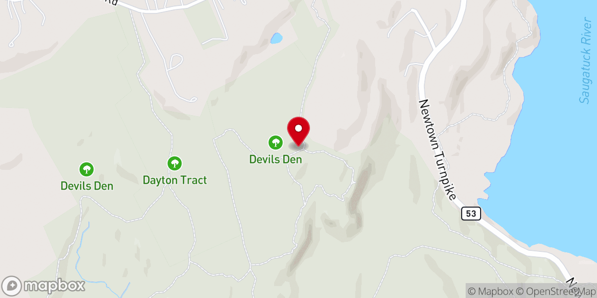 Map showing location of Redding Meditation Society