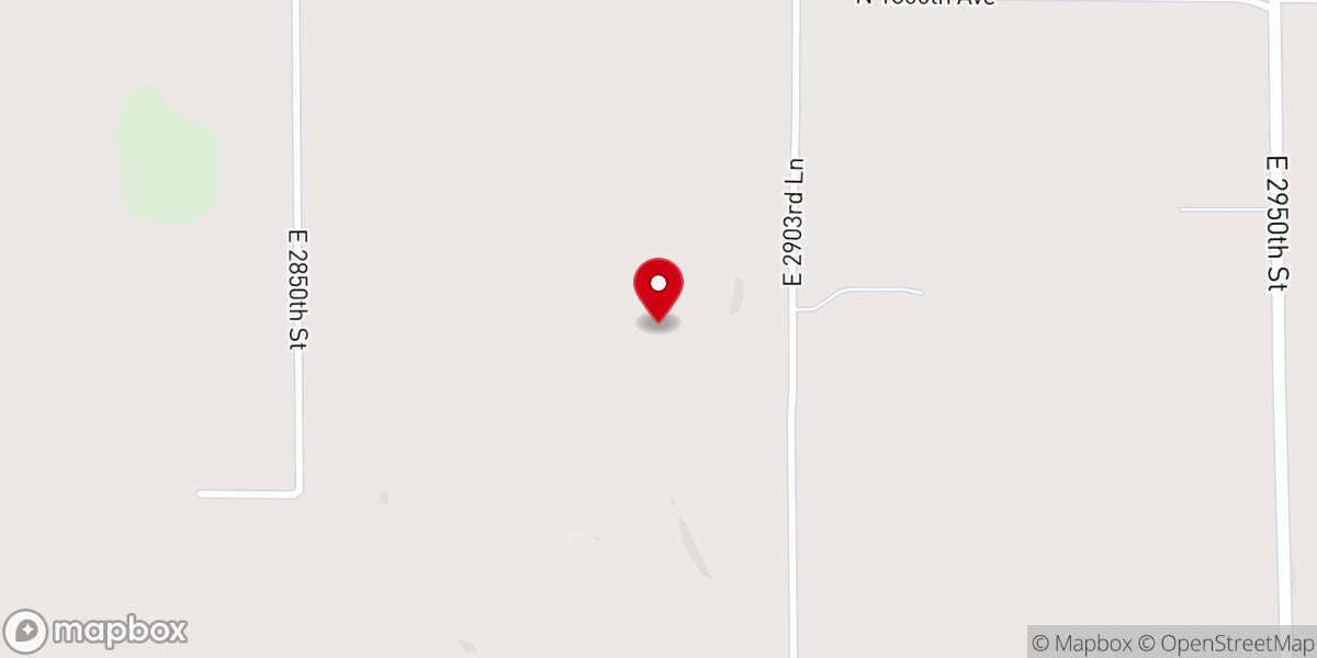 Map showing location of Siloam Springs Amish Mennonite Church