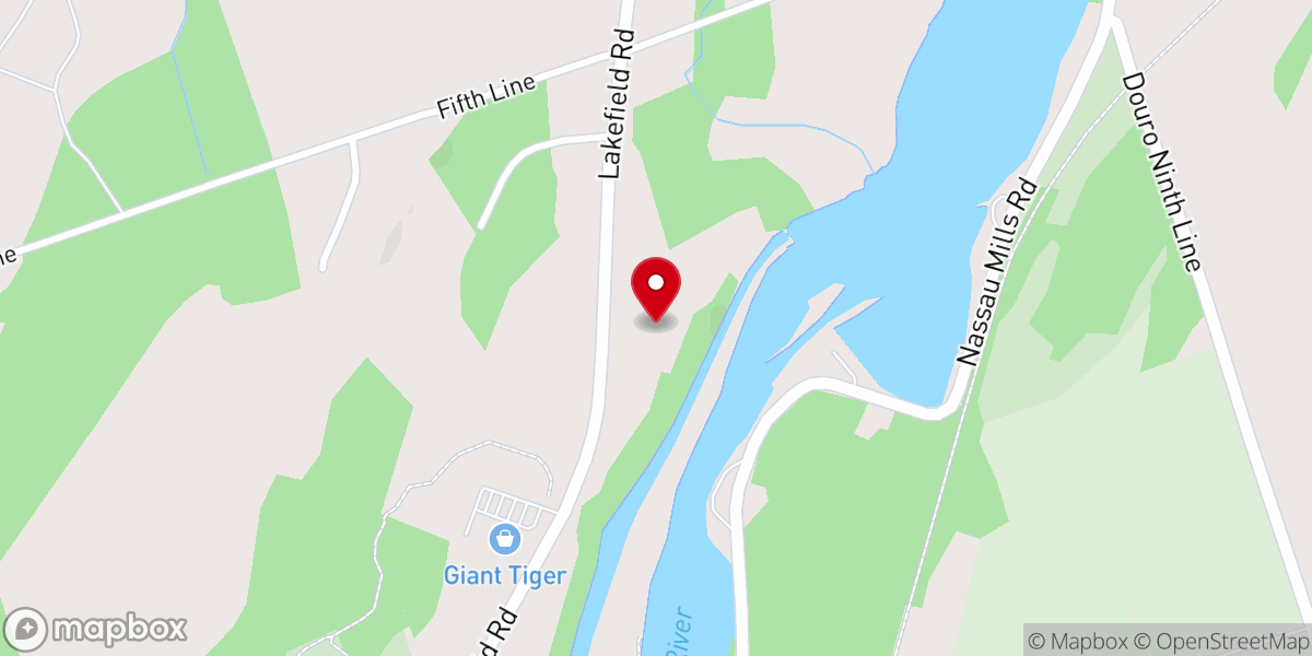 Map showing location of Selwyn Outreach Centre