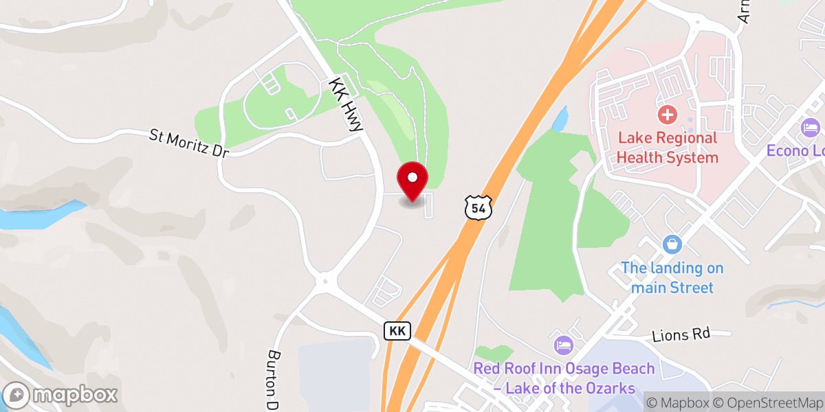 Map showing location of The Church of Jesus Christ of Latter-day Saints
