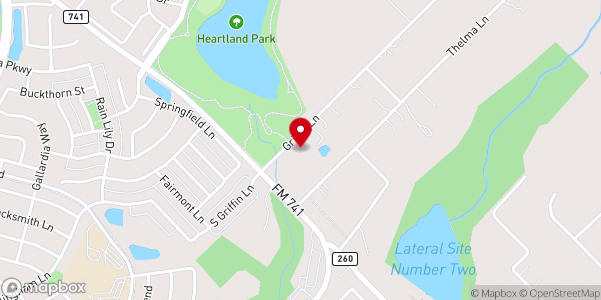 Map showing location of Word Harvest Church