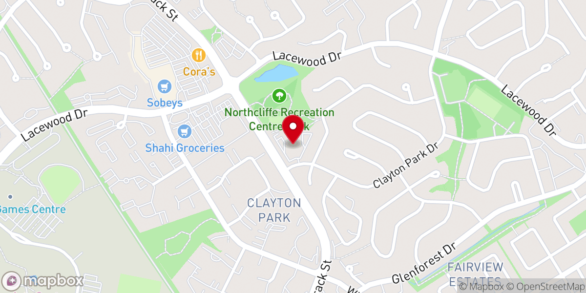 Map showing location of Our Lady of Lebanon Maronite Catholic Church