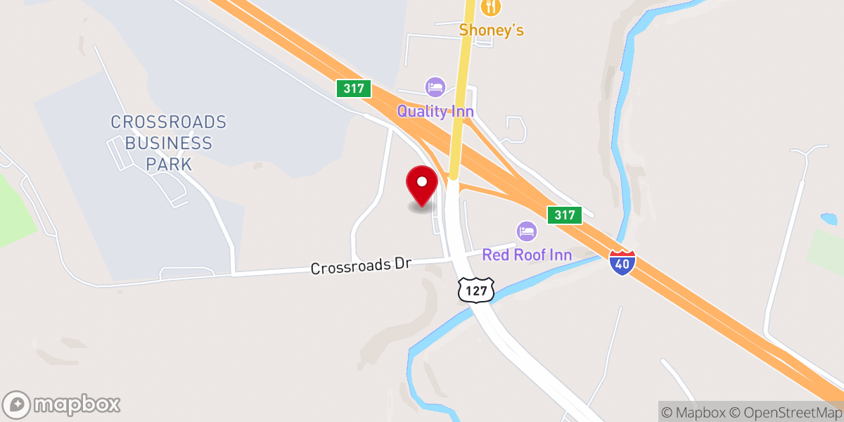 Map showing location of Redemption Church