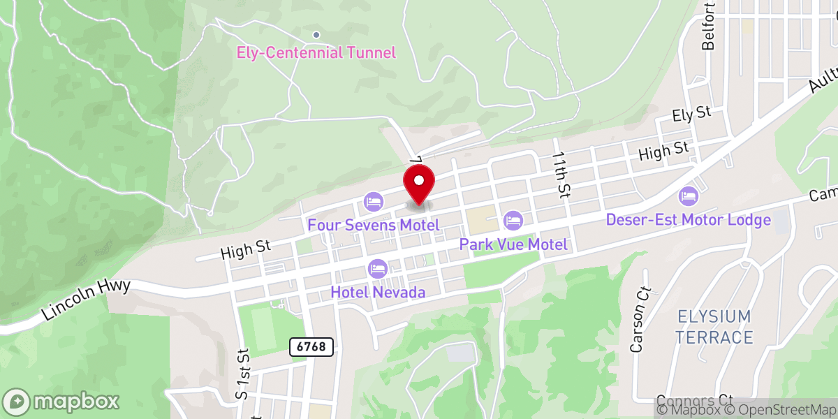 Map showing location of St Bartholomew's Episcopal Church
