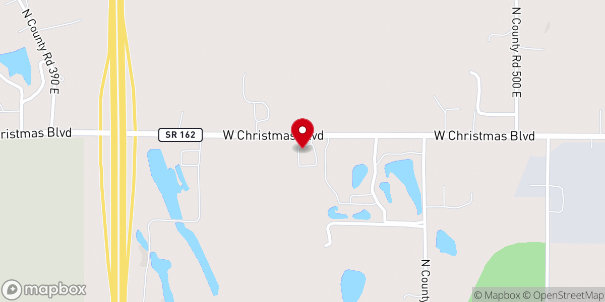 Map showing location of Heritage Hills Baptist Church