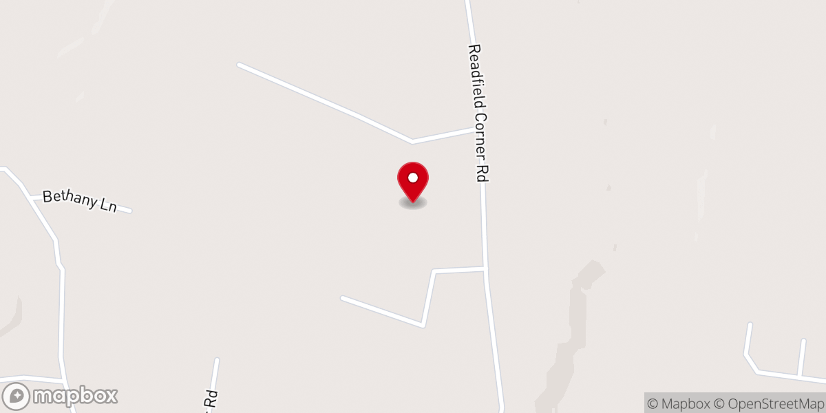 Map showing location of Winter Moon Farm