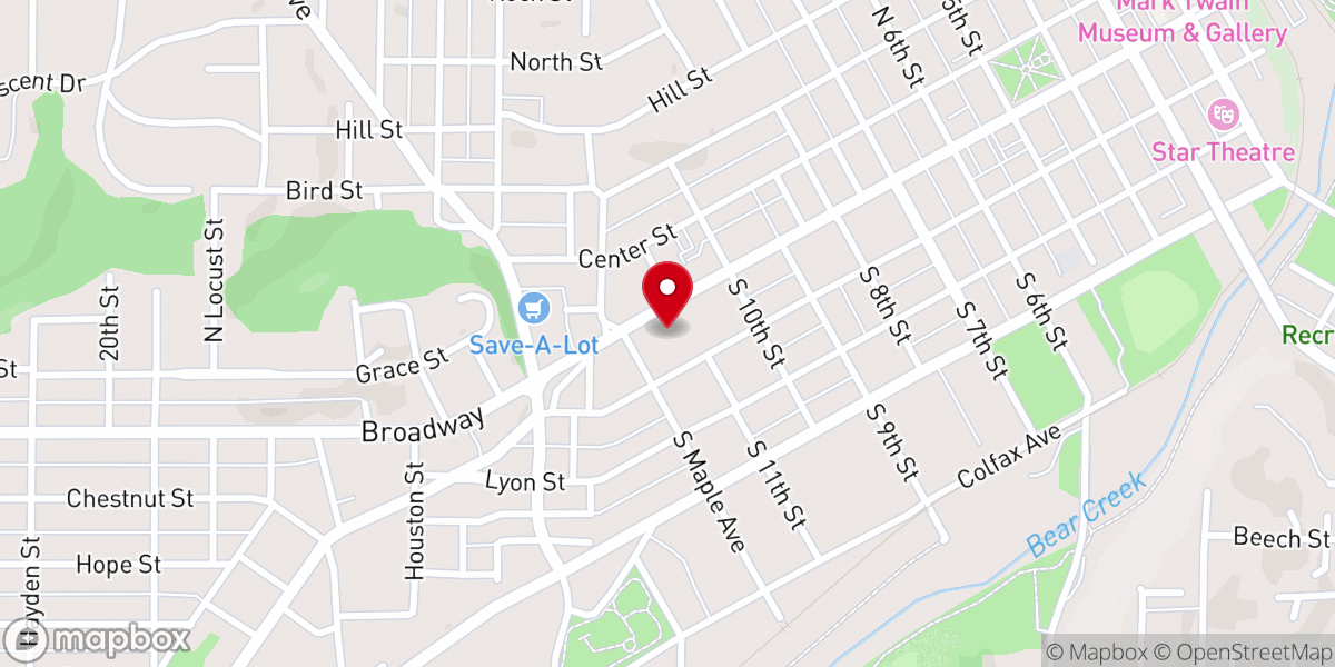 Map showing location of Holy Family School