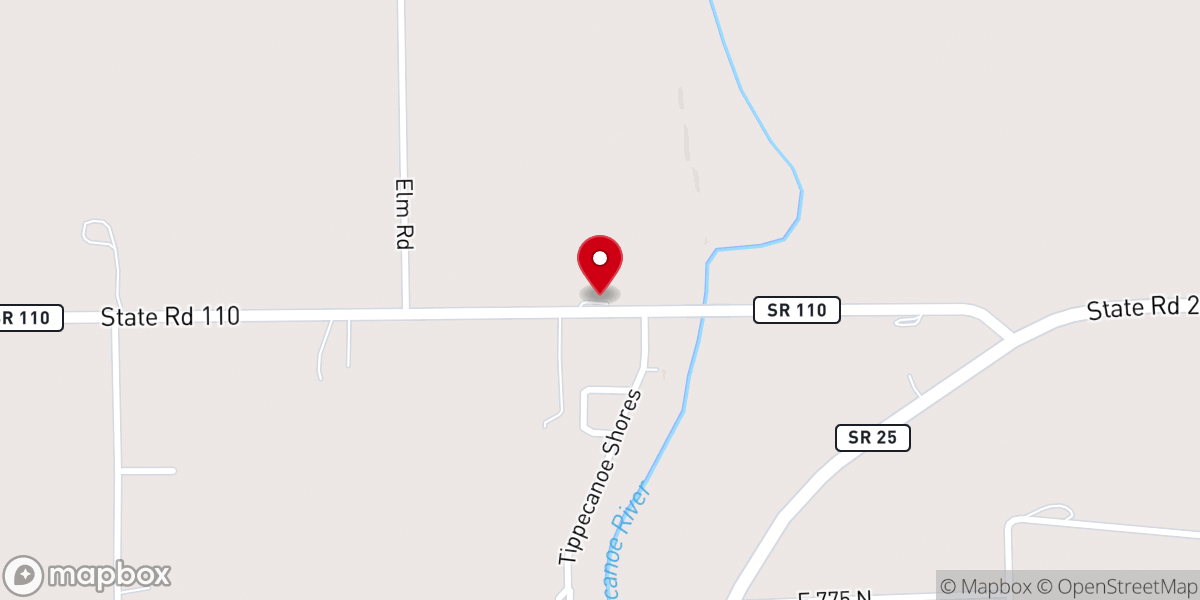 Map showing location of Riverview Community Church-Office