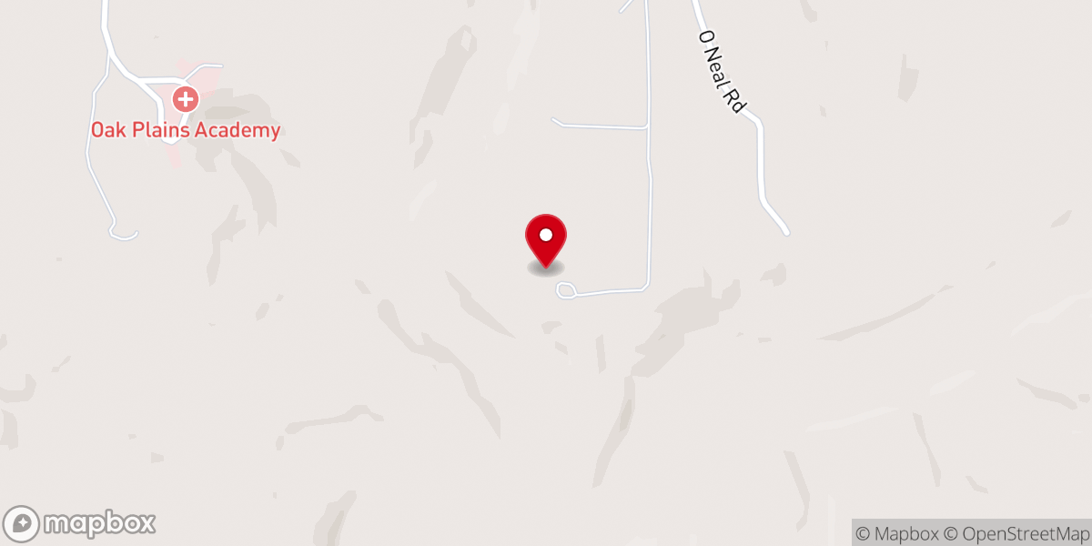 Map showing location of Hidden Creek Farm Weddings & Events