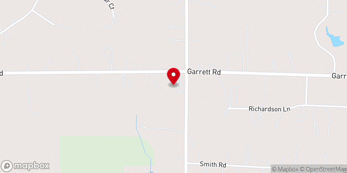 Map showing location of Core Christian Community Center