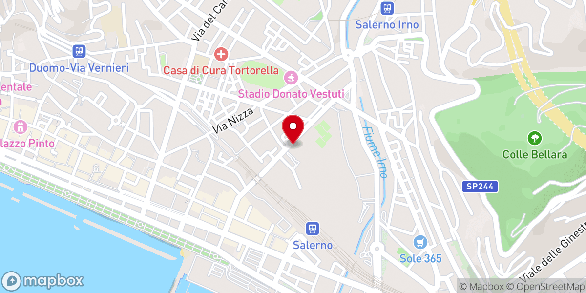 Map showing location of Parrocchia San Demetrio
