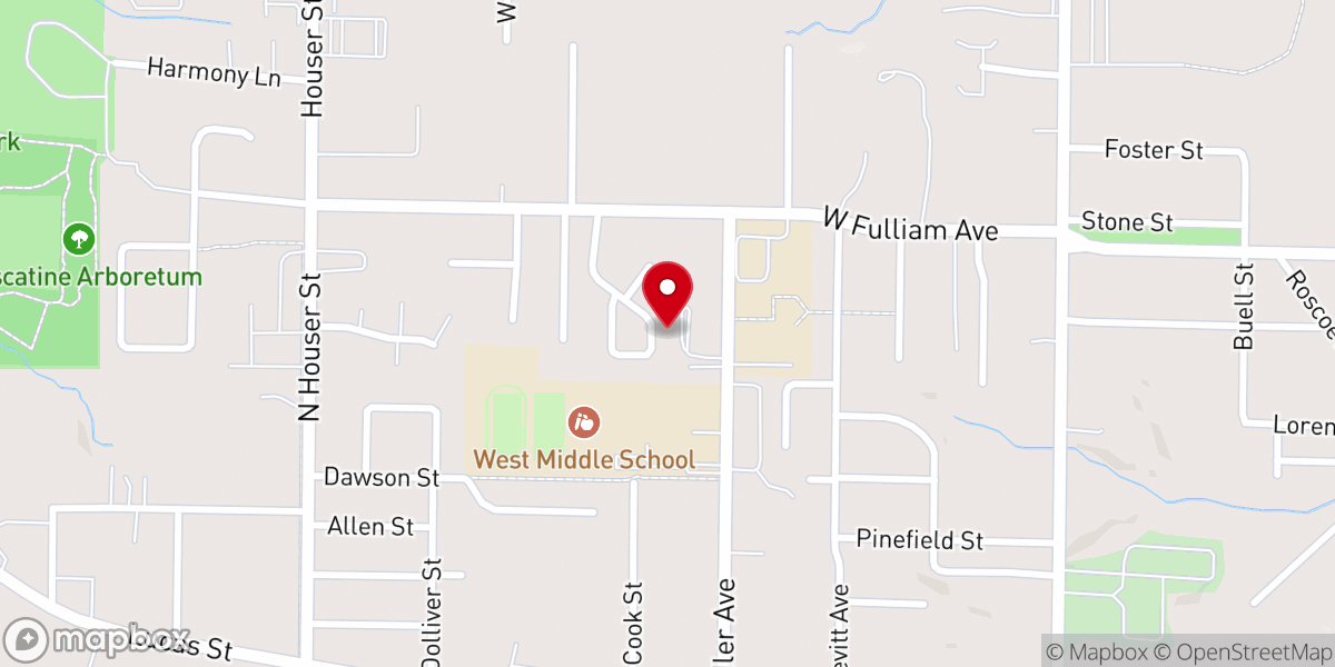 Map showing location of Mciver Suz