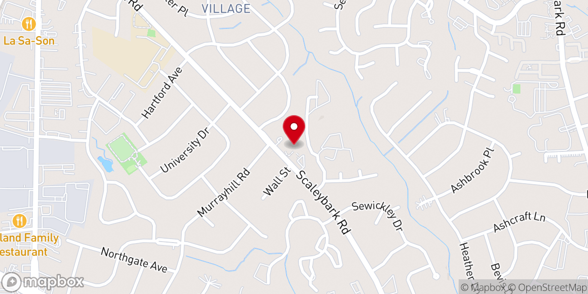 Map showing location of El-kavod Ethiopian Evangelical Church