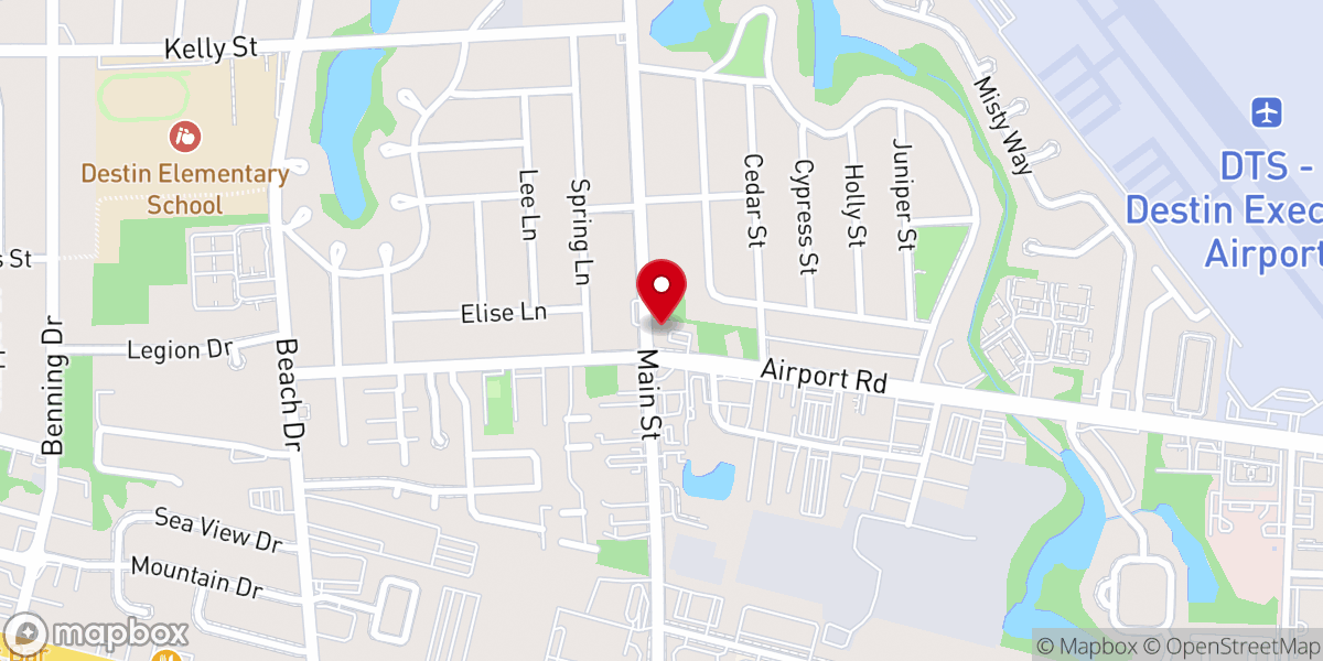 Map showing location of Assembléia de Deus Ministério do Belém - Destin