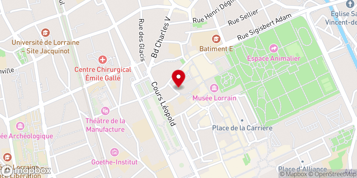 Map showing location of Bombardier Jacques