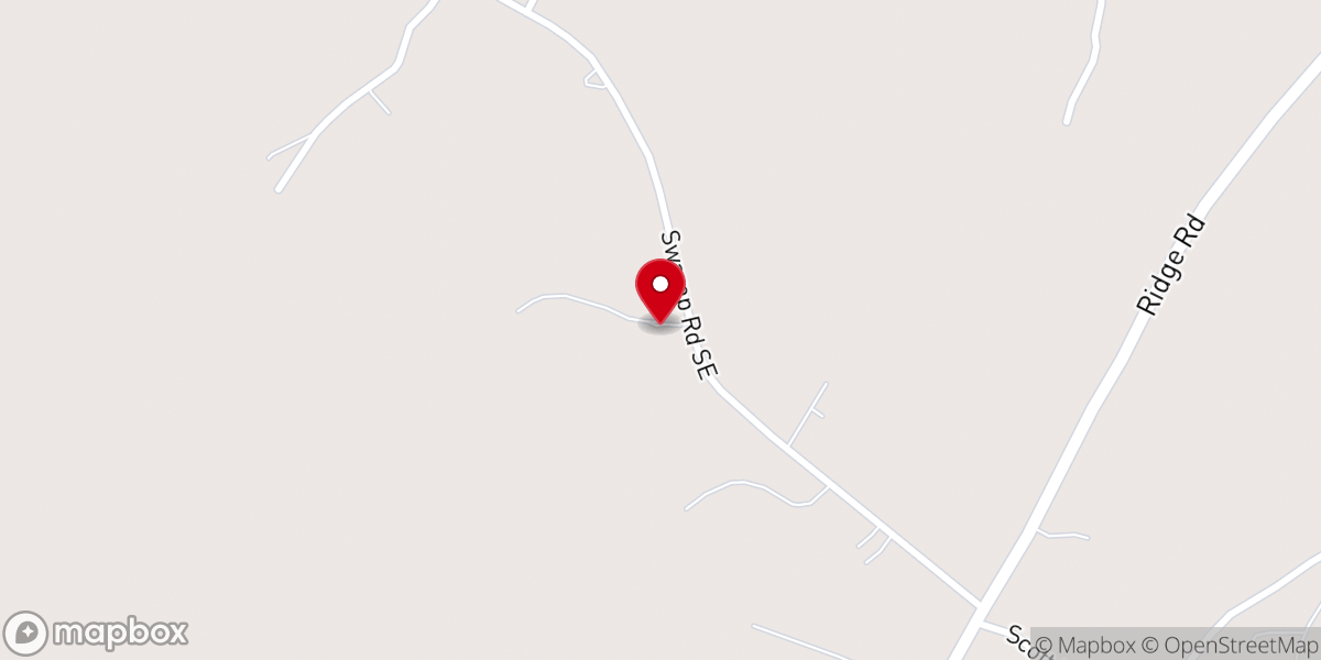 Map showing location of First African Church