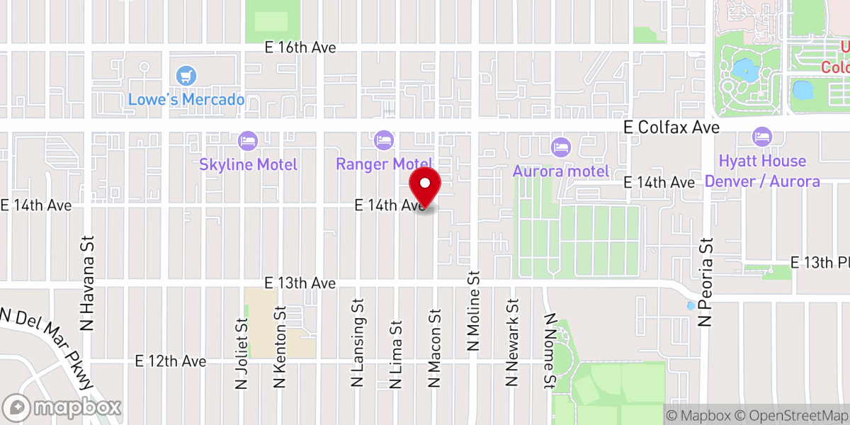Map showing location of Consolation Christian Church