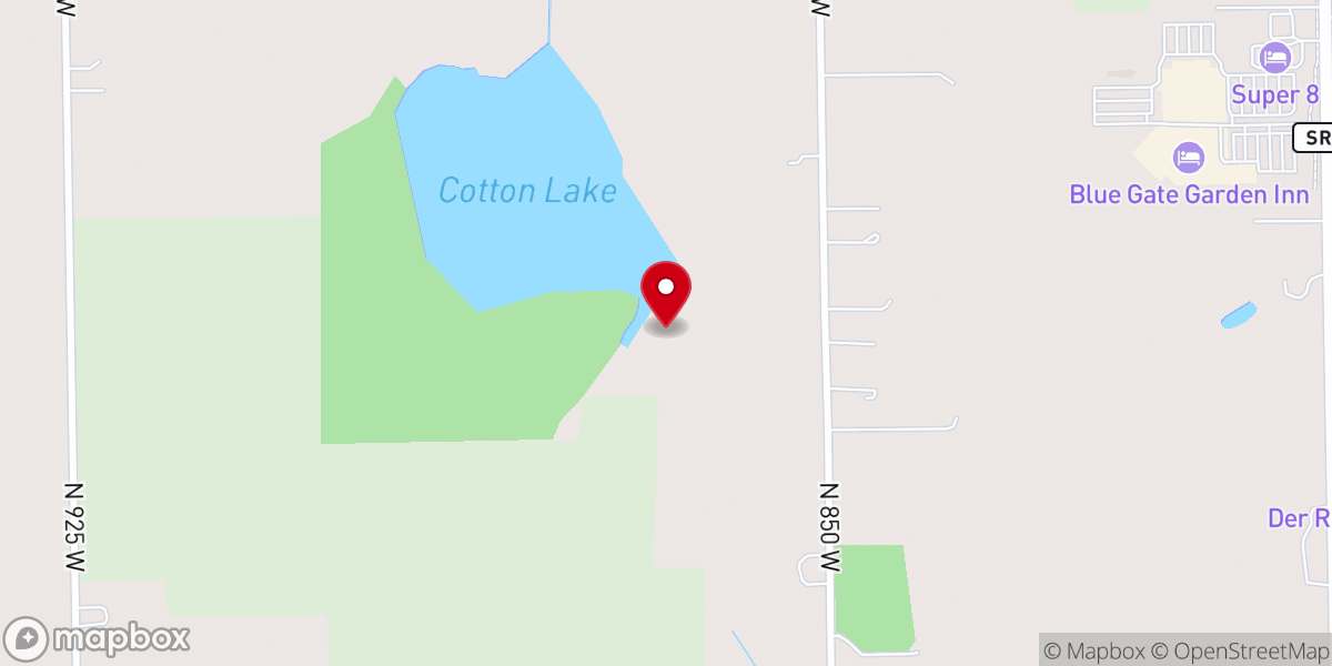 Map showing location of Lima Community Church Inc