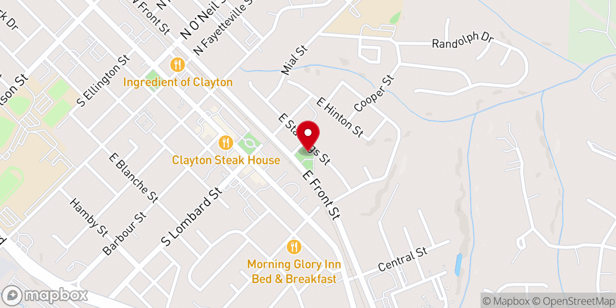 Map showing location of St Augustine Ame
