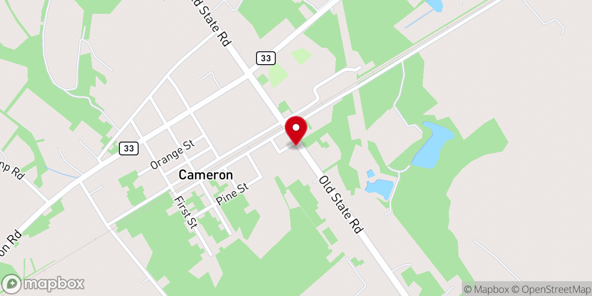 Map showing location of Resurrection Lutheran Church