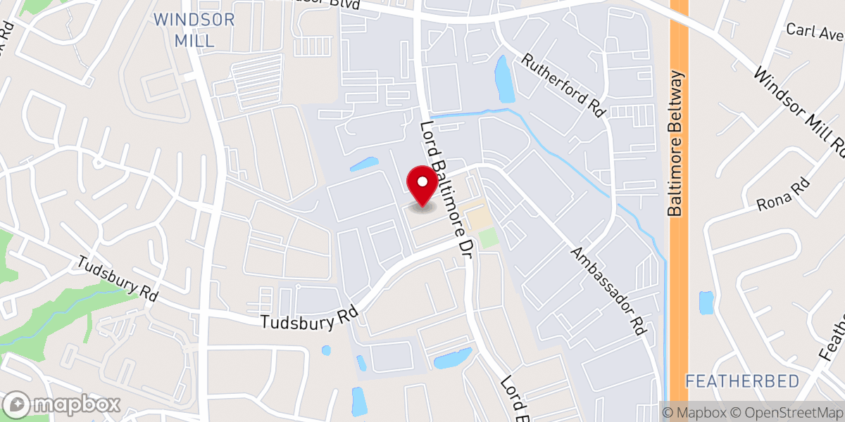 Map showing location of Restoration International Worship Center