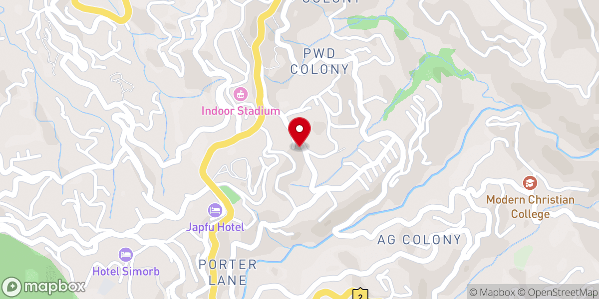 Map showing location of Faith Harvest Church