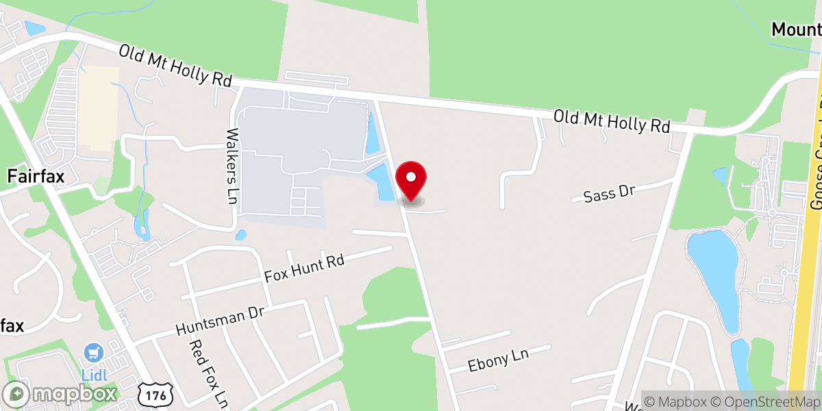 Map showing location of St Luke Holiness Church of God in Christ