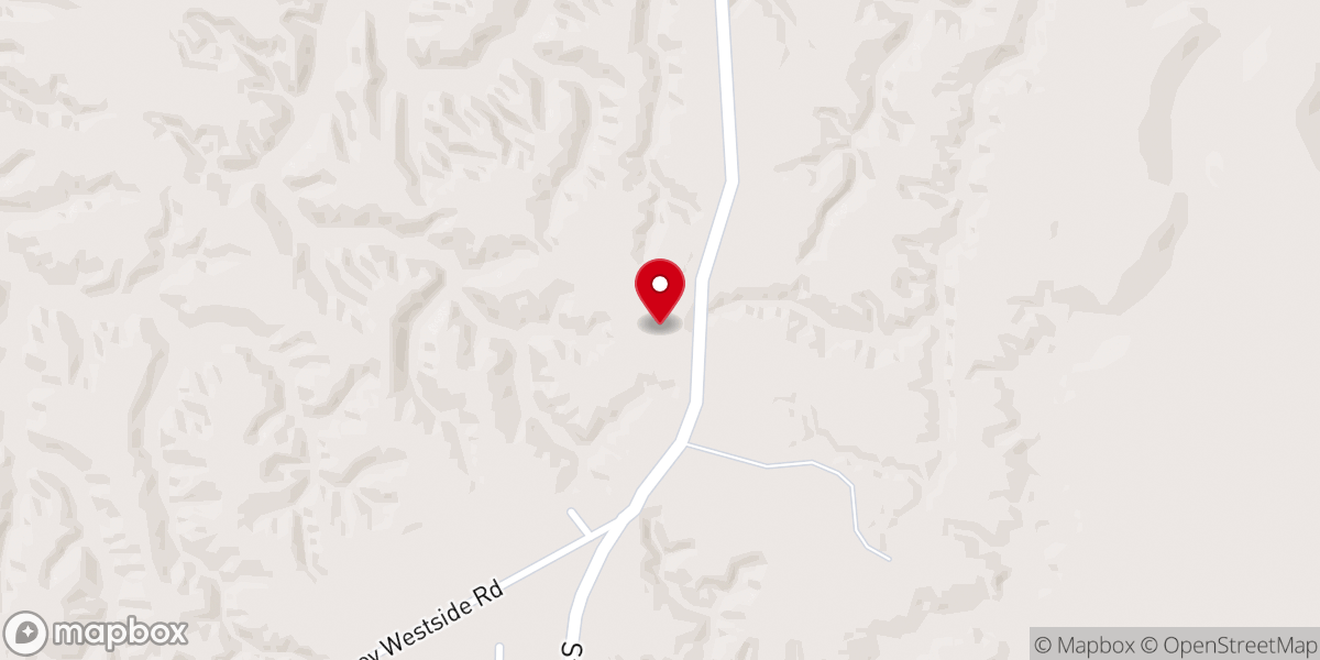 Map showing location of Mount Zion Church