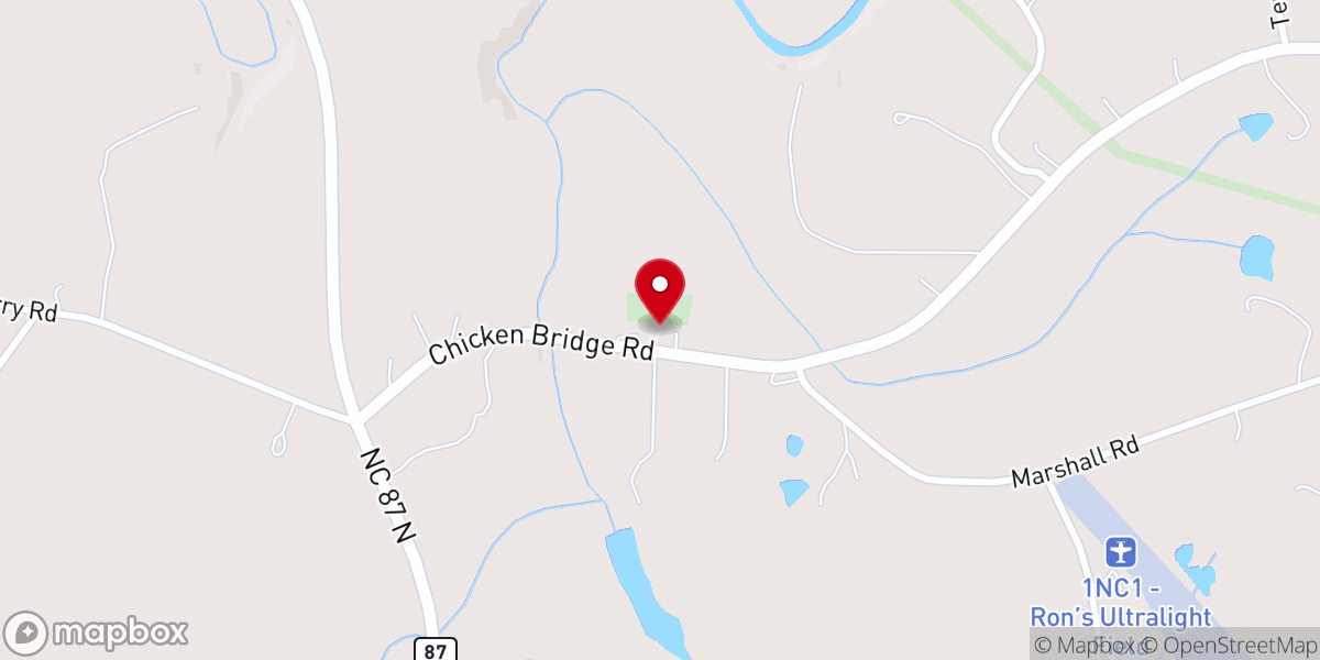 Map showing location of Browns Chapel United Methodist Church